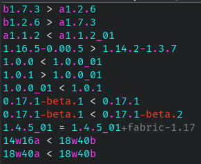 An image of Flexver running a few comparisons to show off its capabilities.